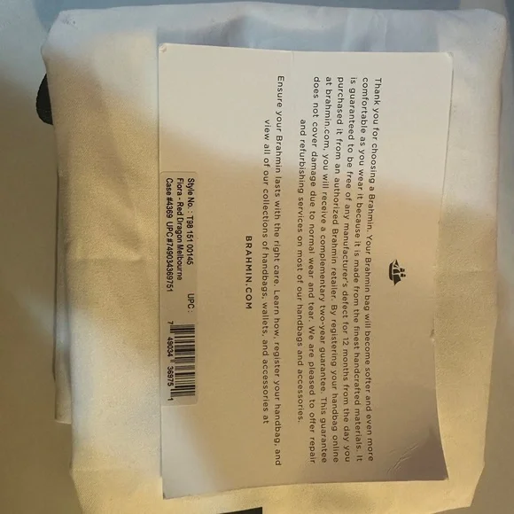 Brahmin Fiora Red Dragon and Ady Wallet - Picture 10 of 10